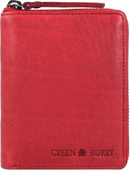 Actual product image Greenburry Vintage Washed leather wallet 10 cm