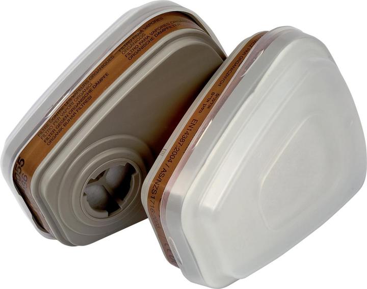 Image du produit 3M Filtre de rechange pour demi-masque respiratoire 6002C (A2P2, 2 x)
