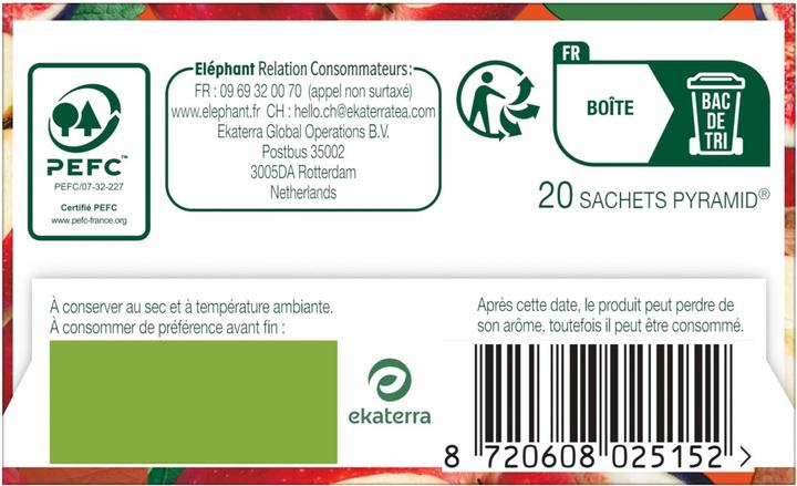 Energy Label Elephant Infusion Pomme Cannelle (36 g)