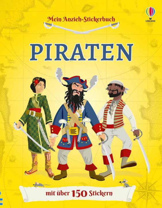 Image du produit Mein Anzieh-Stickerbuch: Piraten (Allemand, Kate/Stowell, Louie, Davies, 2024)