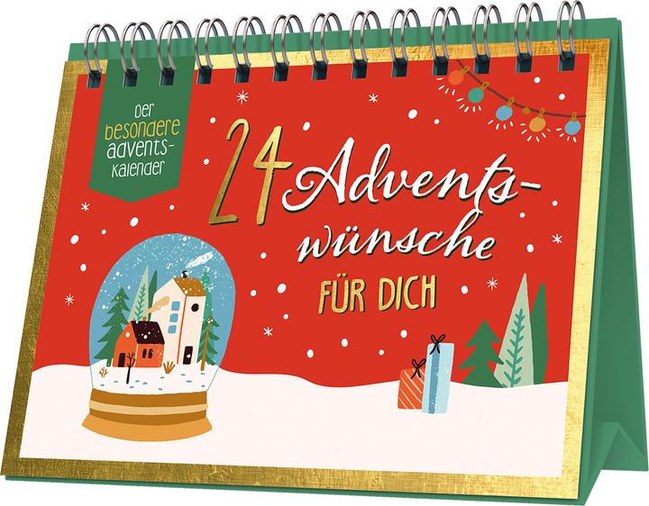 Actual product image 24 Advent wishes for you
