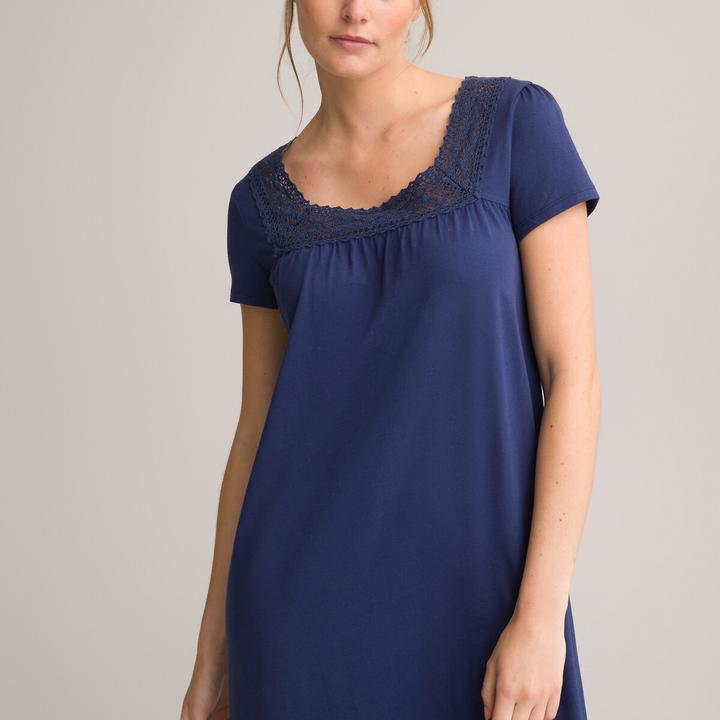 Actual product image Anne Weyburn Nightdress with lace (W36/L38)