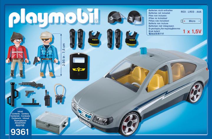 Produktbild Playmobil SEK-Zivilfahrzeug (9361)