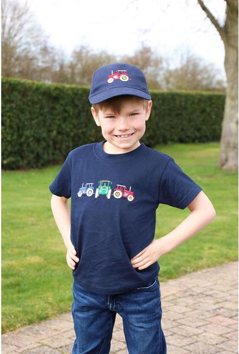 Produktbild British Country Collection Three Tractors TShirt (140)