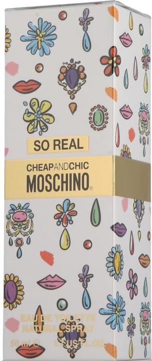 Actual product image Moschino Cheap & Chic So Real Eau De Toilette Spray (Eau de toilette, 50 ml)