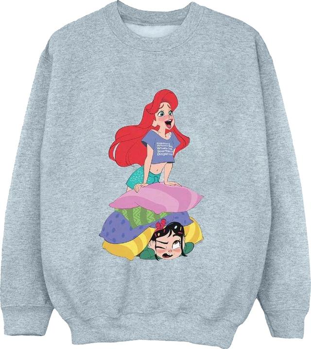 Produktbild Disney Wreck It Ralph Ariel And Vanellope Sweatshirt Mädchen (152, 158)