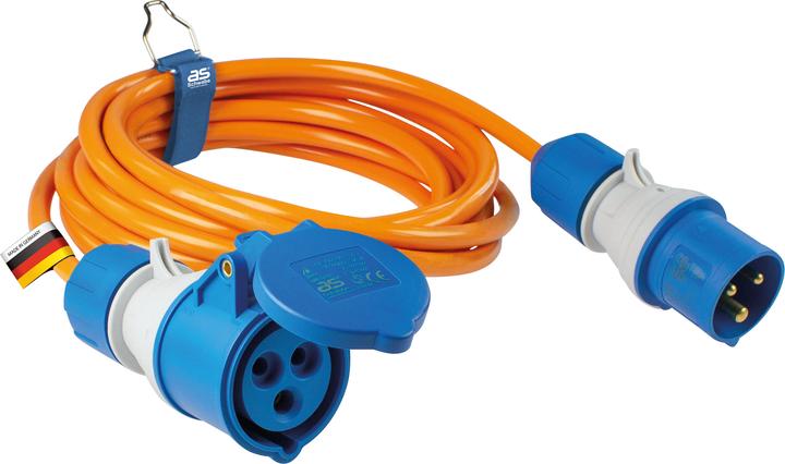 Produktbild As - Schwabe Camping CEE Verlängerung mit Spannungsanzeige (5 m, CEE)