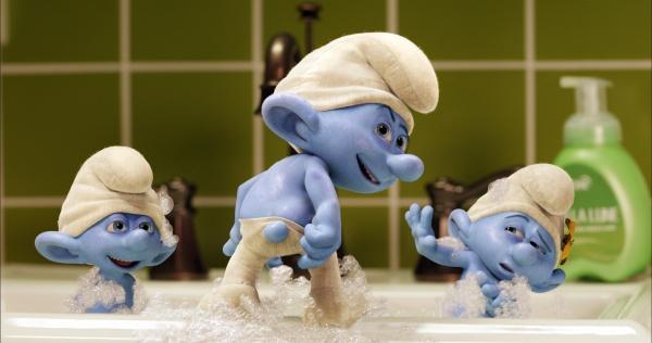 Actual product image The Smurfs (DVD, 2013, German, English)