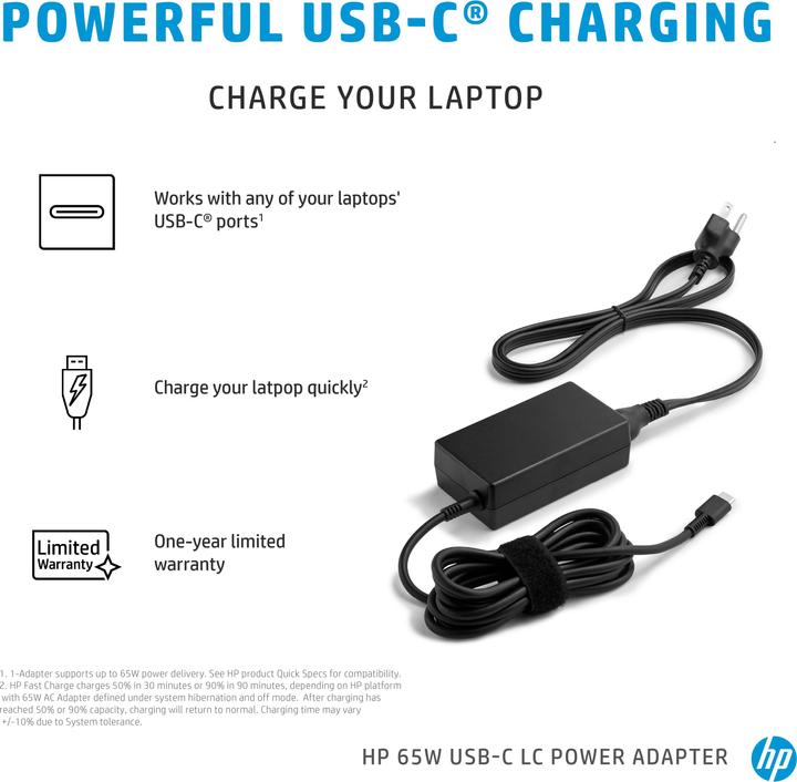 Produktbild HP W125917099 (65 W)