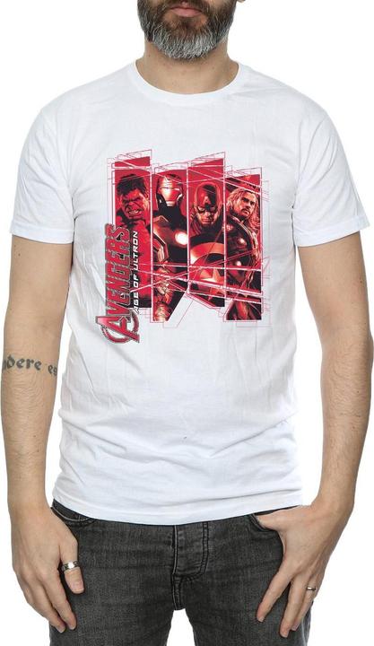 Immagine prodotto Maglietta Avengers Team Collage Uomo (L)
