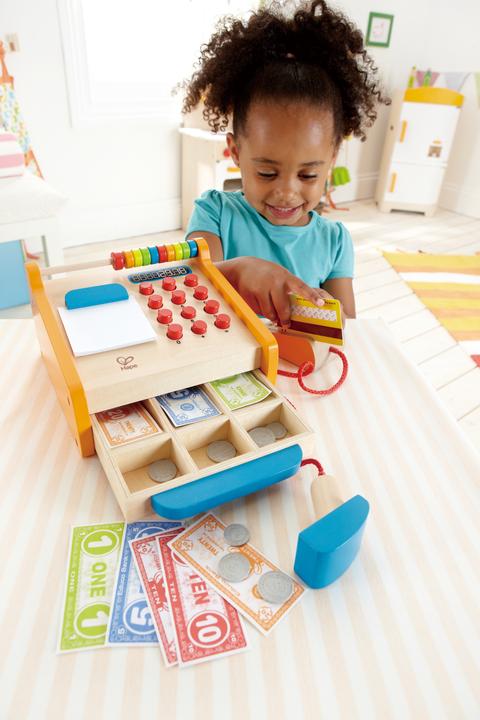 Actual product image Hape Cash register with scanner