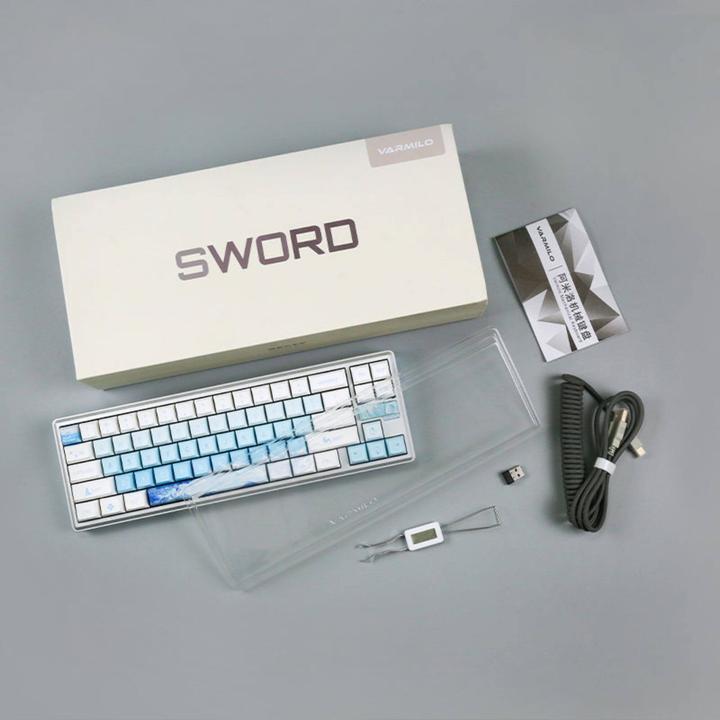Image du produit Varmilo Epée 68 (US, Filaire, Sans fil)