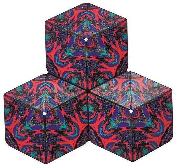Actual product image Shashibo Cube Chaos - by Artist Laurence Gartel (Multilingual)