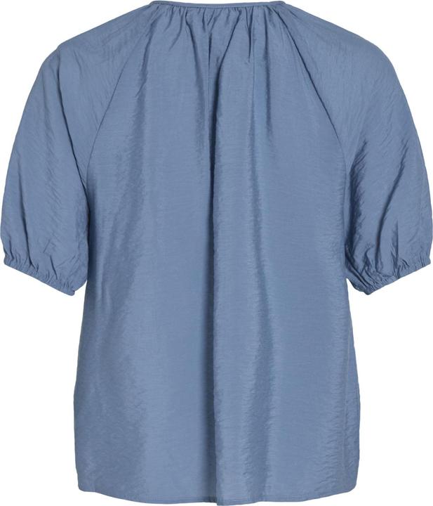 Produktbild Vila Tie Neck Oberteil mit kurzen Ärmeln (34)