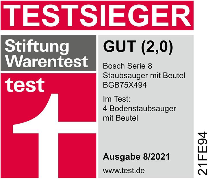 Produktbild Bosch Hausgeräte Serie 8