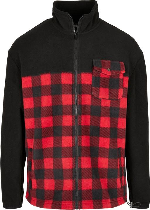 Urban Classics Patterned Polar Fleece Track Jacket