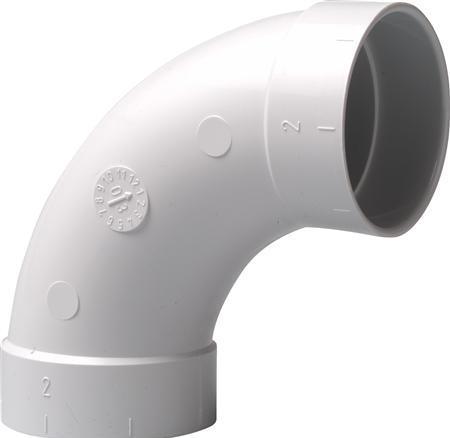 Actual product image Nilfisk Bend 90°, long for central vacuum systems.