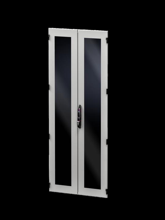 Actual product image Rittal 5301437 19-inch network enclosure viewing door Grey, black