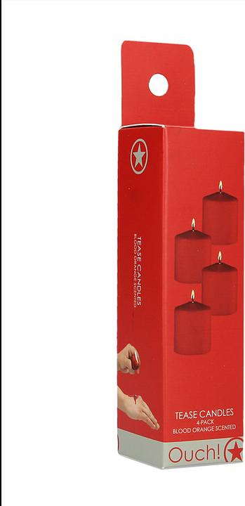 Productafbeelding Ouch! Tease Kaarsen - Zondige Geur - 4 Stuks