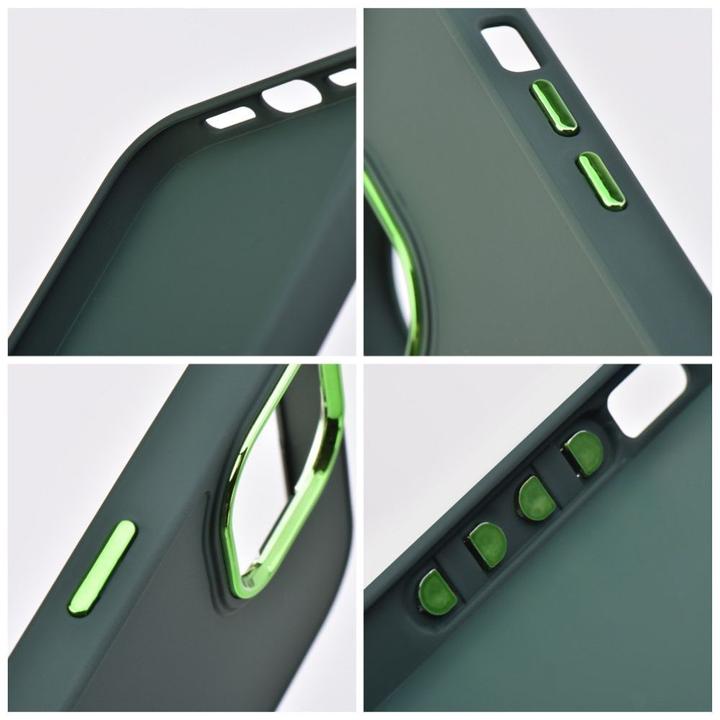 Actual product image OEM Back panel cover FRAME Case for IPHONE 15 green (Apple iPhone 15)