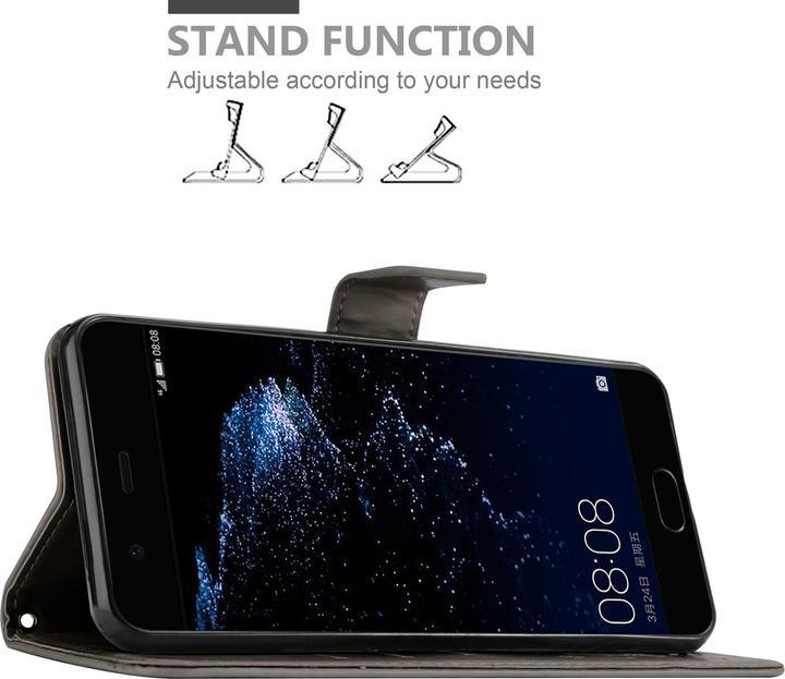 Actual product image Cadorabo Flower Book Cover (Huawei P10 Plus)