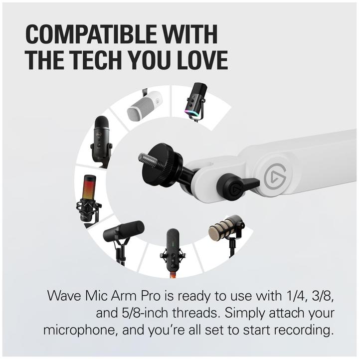 Actual product image Elgato Wave Mic Arm Pro