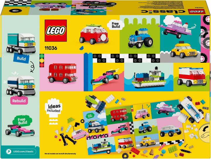 Actual product image LEGO 11036 Creative vehicles (11036, LEGO Classic)