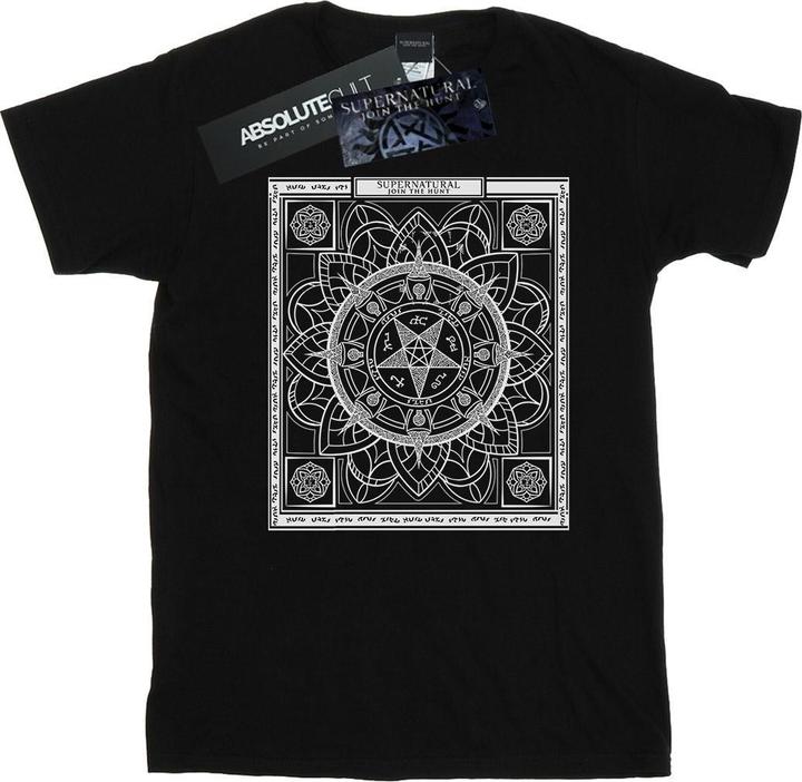 Produktbild Supernatural Pentagram Pattern TShirt (L)