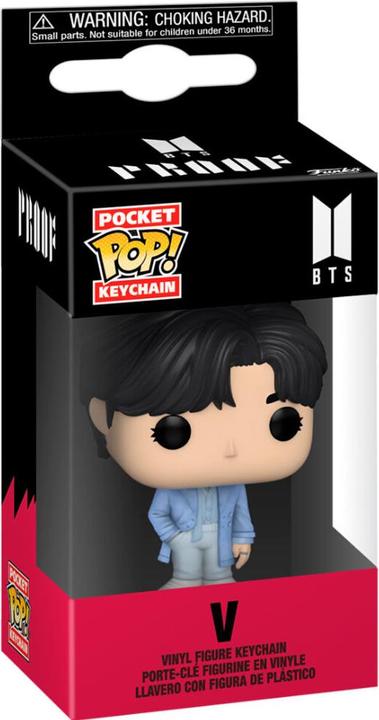 Image du produit Funko BTS POP! porte-clés vinyle 4 cm V Display (12)