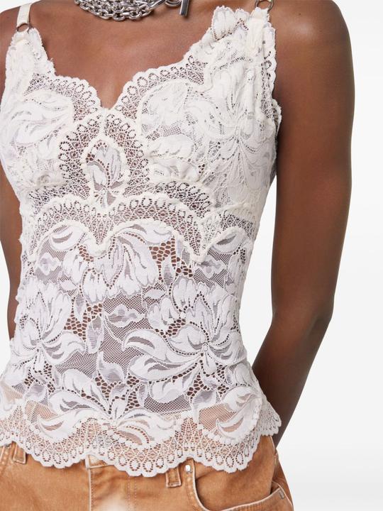 Actual product image Paco Rabanne Rabanne Top Avorio (40)