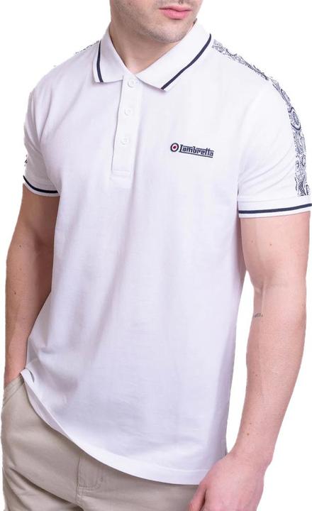 Lambretta SS24 Poloshirt verklebt