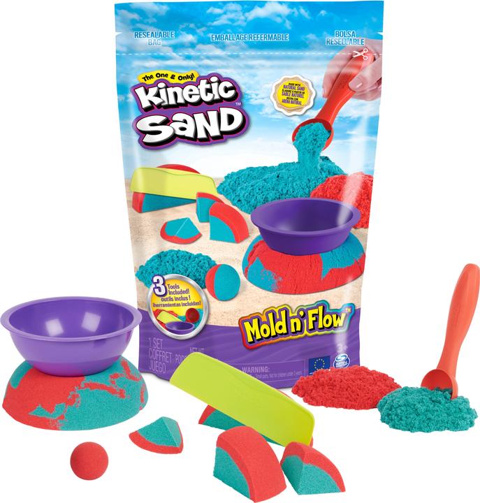 Spin Master Kinetic Sand Mold n’ Flow