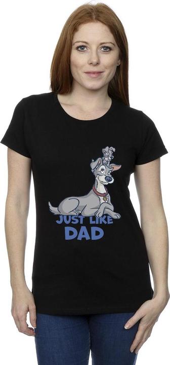 Produktbild Disney Lady And The Tramp Just Like Dad TShirt (M)