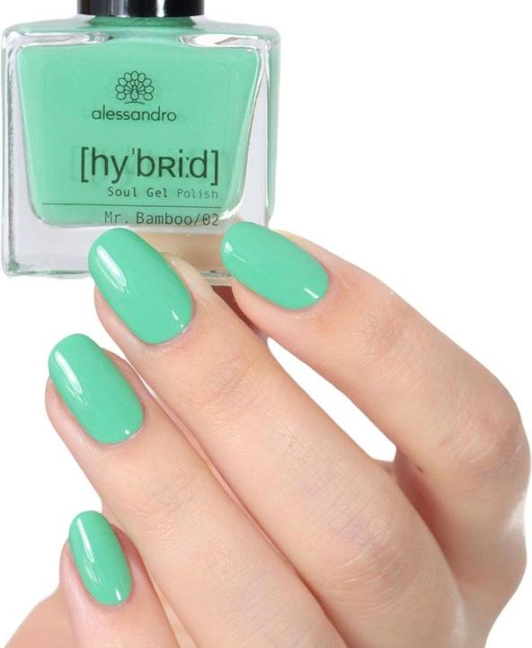 Actual product image Alessandro Hybrid Soul Gel Polish Mr Mamboo (133 Mr Bamboo, Colour paint)