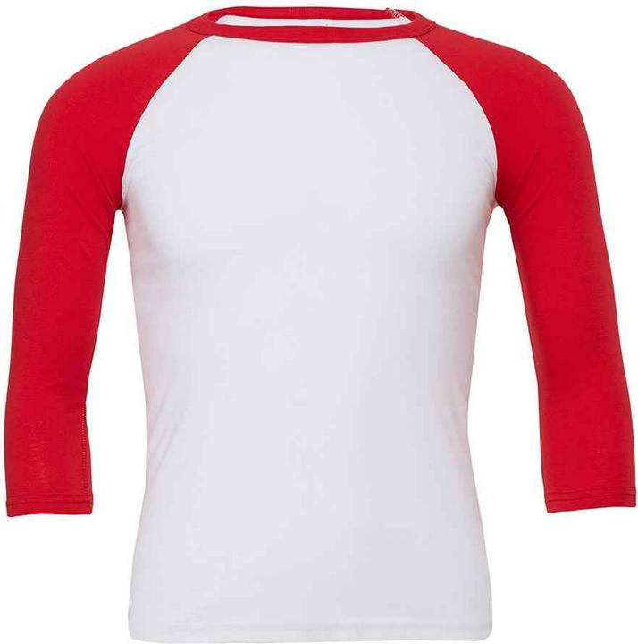 Canvas TShirt Baseball 34 Ärmel