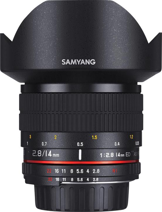 Samyang 14mm F2.8 MFT (Micro Four Thirds, full size)