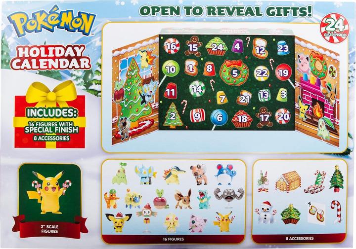 Produktbild Pokémon Battle Figures Adventskalender