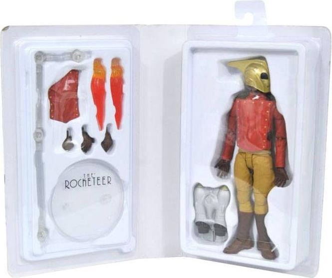 Immagine prodotto Diamond Select Toys Rocketeer Deluxe Action Figure VHS Box Set SDCC 2021 Previews Exclusive 18 cm