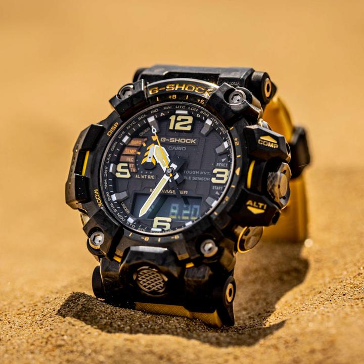 Actual product image Casio G-Shock Mudmaster (Analogue wristwatch, Digital watch, Radio-controlled clock, 54 mm)