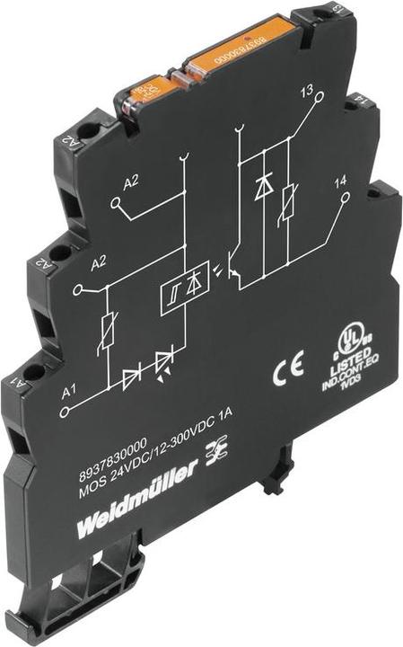 Produktbild Weidmüller Optokoppler 24V 1A 12-300V Transistor 8937830000