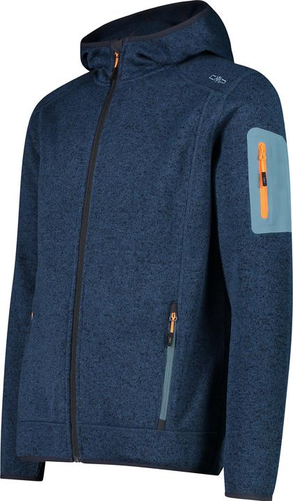 Actual product image CMP Campagnolo Jacket Fix Hood Jacquard Knitted 3H60847N (54)