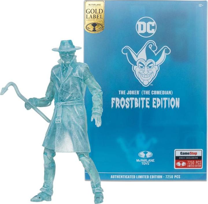 Image du produit McFarlane DC Multiverse Figurine The Joker (Batman : Three Jokers) (Frostbite) (Gold Label) 18 cm