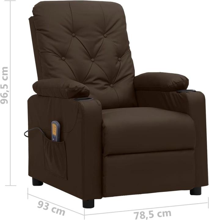 Produktbild VidaXL Elektrischer Massagesessel
