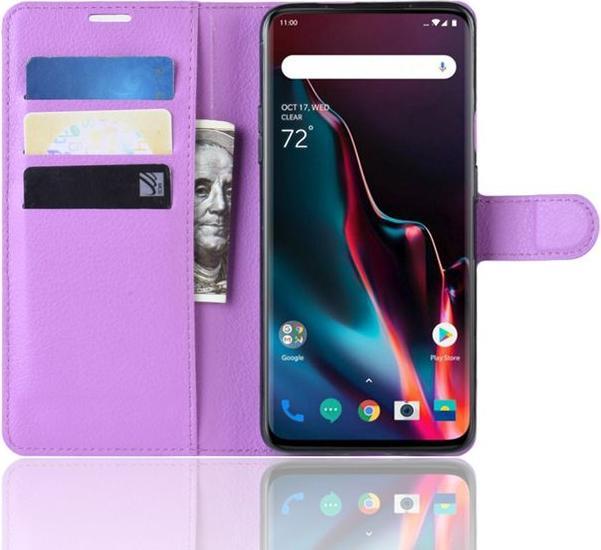 Produktbild MU Classic Litchi Leder Bookcover Series (OnePlus 7 Pro)