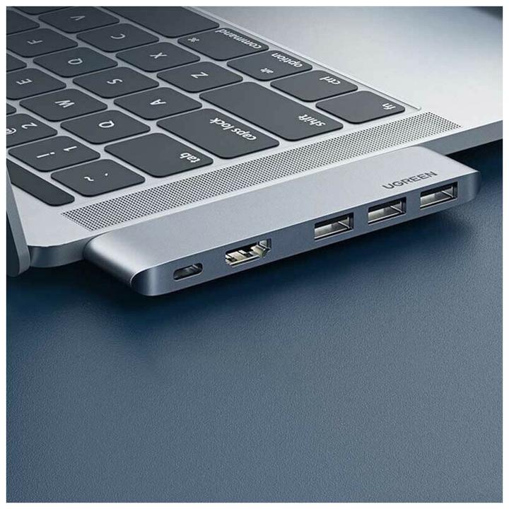 Actual product image Ugreen 5 in 2 -C Hub (USB-C, 5 Ports)