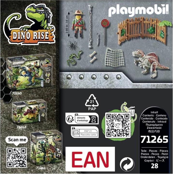Immagine prodotto Playmobil Baby Spinosauro (71265)