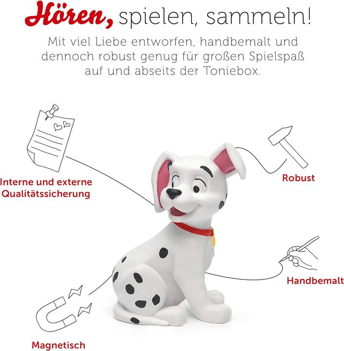 Actual product image Tonies Disney 101 Dalmatians (German)