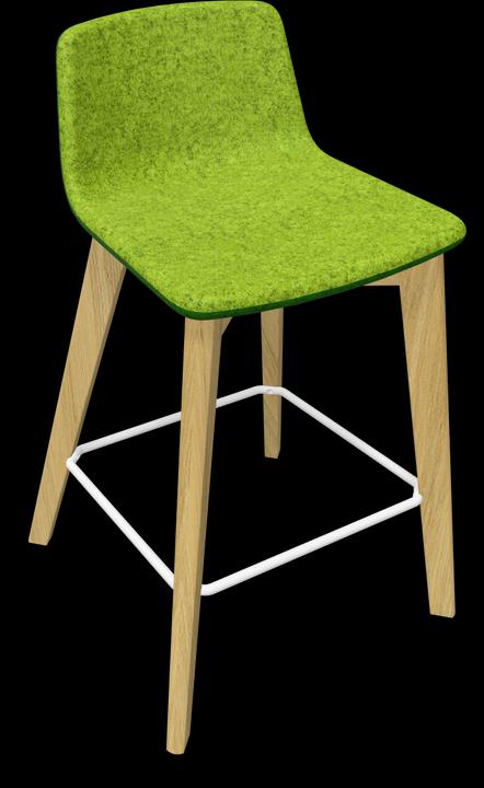 Light green melange, green melange, Ash natural light grey stained