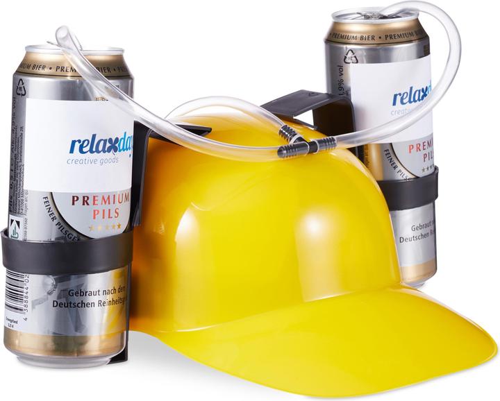 Produktbild Relaxdays Trinkhelm