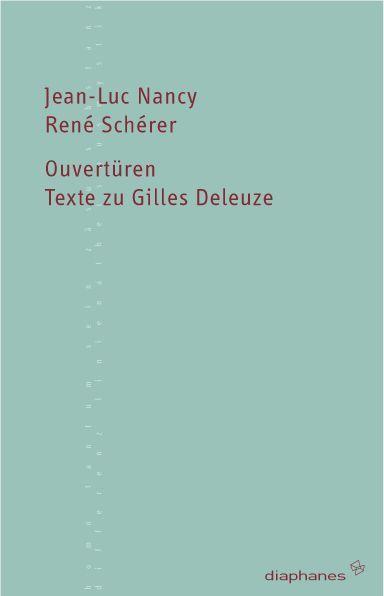 Image du produit Ouvertures (Allemand, René, Jean-Luc/Schérer, Nancy, 2008)